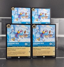 Disney Lorcana Darkwing Duck - Drake Mallard 145/204 Winterspell UC 4 Cards