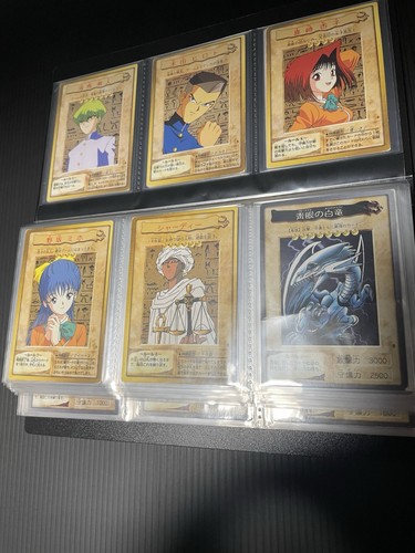 Yugioh Bandai Complete Set 1-118 TA2 Carddass Japanese 1998 Vintage Damaged - Picture 3 of 24