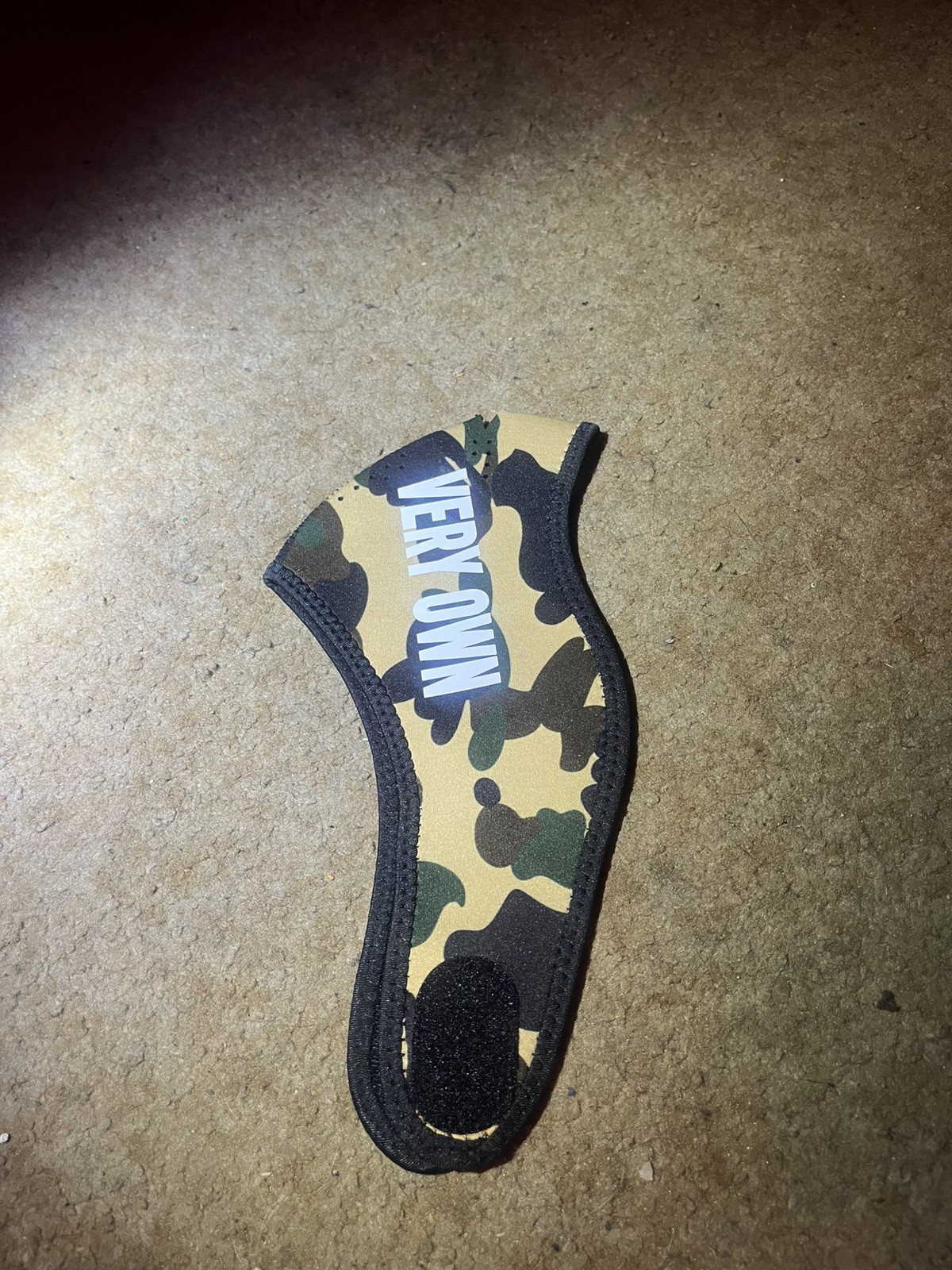 Bape x OVO Yellow 1st Camo Face Mask thumbnail 5