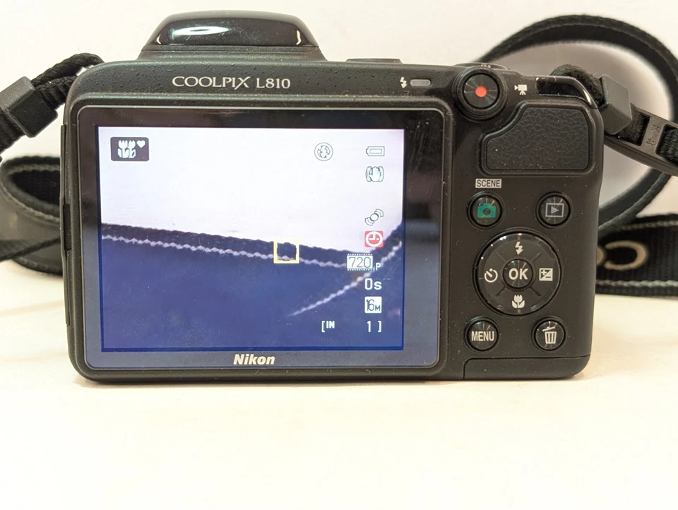 Nikon Coolpix L810 Digital Camera-16.1 Megapixel-Tested-Working - Image 4 of 4