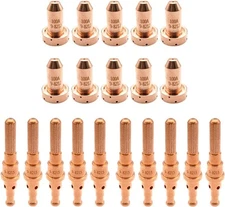 10Pcs 9-8212 Plasma Nozzle 10Pcs 9-8215 Plasma Electrode Fit for Thermal
