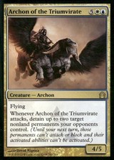 Archon of the Triumvirate - Return to Ravnica RTR - 142 - MTG Magic