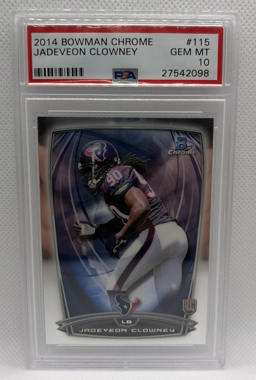 Jadeveon Clowney Bowman Chrome #115 Base