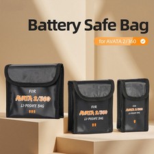 For DJI Avata2/360 Battery Safe Pouch Explosion Proof Fire Retardant Storage Bag