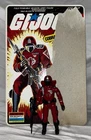 GI Joe Crimson Guard 100% Complete Uncut Full Peach File Card 1985 ARAH Cobra