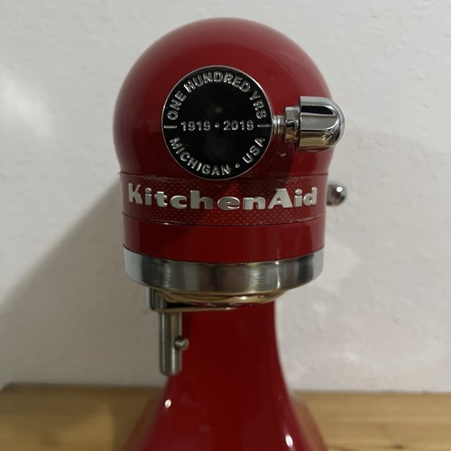 KitchenAid KSM180QHSD, 100 Year Limited Edition Queen of Hearts 5 QT Mixer Used - Picture 7 of 22