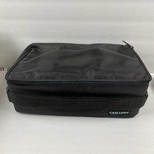 Case Logic Double Sided 60 Capacity Cassette Tape Storage Carry Bag with Strap
