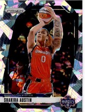 2024 Panini Prizm WNBA #134 Shakira Austin Ice Prizms
