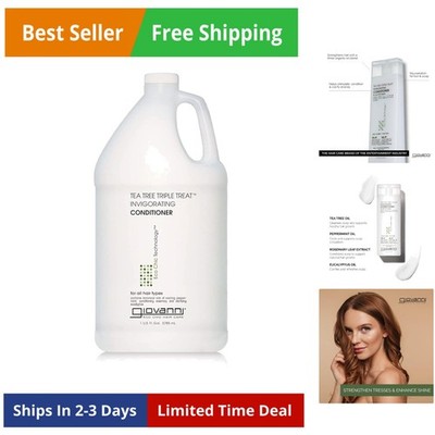 Tea Tree Triple Treat Invigorating Conditioner - Cooling Peppermint, Eucalypt...