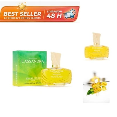 Jeanne Arthes Cassandra Eau de Toilette Femme 100 ml Fabriqué en France - Photo 1/4