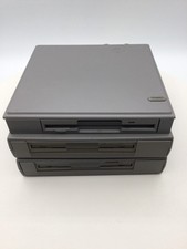 Lot of 3 External Attachment Case Floppy Drives FDD Toshiba MKZ0801A Untested