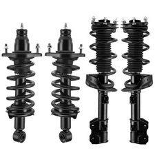 4X Front Rear Strut Shock w/ Spring Assembly for 2007 2008 2009-2011 Honda CRV