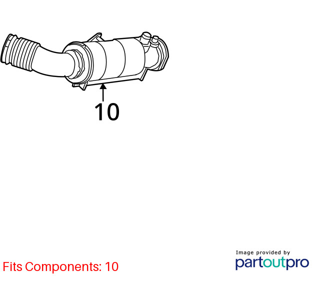 BMW i8 2014-2020 Upper Air intake pipe