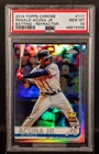 49615339 Ronald Acuna Jr 2019 Topps Chrome 117 Batting Refractor PSA 10