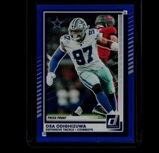 2025 Panini Donruss - Osa Odighizuwa #253 Press Proof Blue