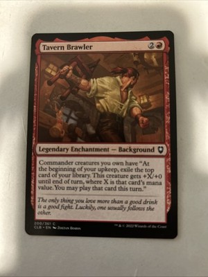 MTG Tavern Brawler (200/1023) Commander Legends Battle for Baldur's Gate LP