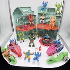 Vtg 1980s Masters of the Universe MOTU Lot Castle Grayskull 15 Figures 5 Cars