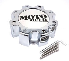 Moto Metal Chrome Center Cap 6.75od Bolt-on Closed-end For 8lug Mo961 845l172r