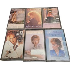 VTG Reba McEntire Cassette Lot 6 Albums Country MCA Greatest Hits Music Tested
