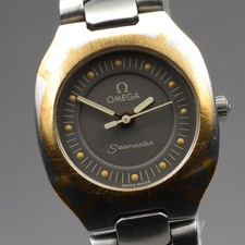 [NEAR MINT] OMEGA Seamaster Polaris Cal.1460 796.1022 Women's QZ Watch JP U314