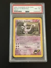 🌀2000 Pokemon Gym Challenge Ulmtd Rockets Mewtwo Holo Rare 14 PSA 8🌀HND SWIRL