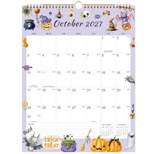 2027 Wall Calendar - Jan 2027 - Dec 2027 - 11.4" x 14.5" Vertical 2027 Calendar