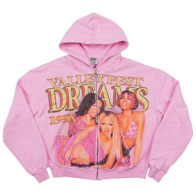 Vale Forever Dreams Full Zip Hoodie Pink