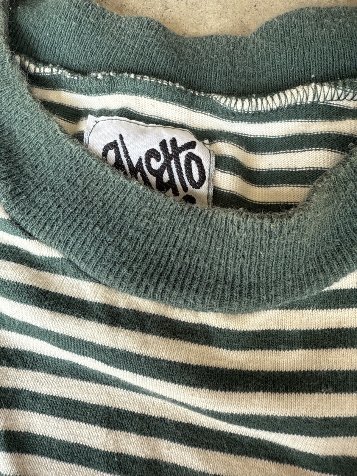 Vintage World Industries Ghetto Wear Embroidered Shirt Rare Daewon XL LOOK 