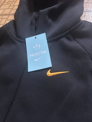 Nike x NOCTA Tech Fleece Men's Full Zip Hoodie Black Size S | eBay