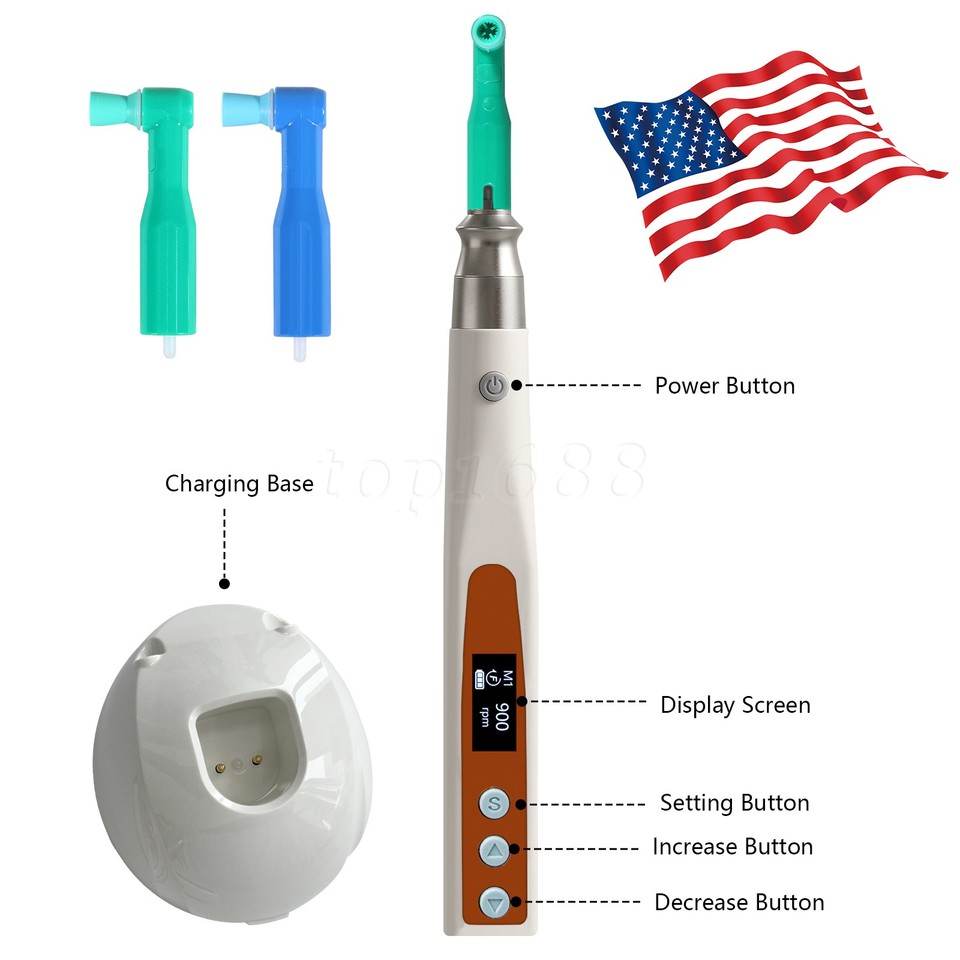 New In Wireless Dental Polishing Machine Air Prophy System 5 Speed Option With 2 - Foto 14