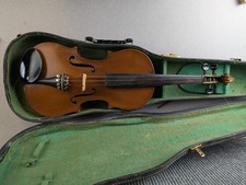 Vintage "Copy of Antonius Stradivarius" Violin - Made in Austria - Two-Piece