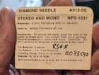 NOS Pickering NPS-1031 Diamond Stylus 612-DE Audio Technica AT13E ATS13 — photo 2