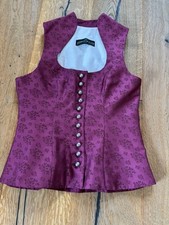*Berwin & Wolff* Trachtenmieder, Farbe: Beere, Gr. 34, Top Zustand!
