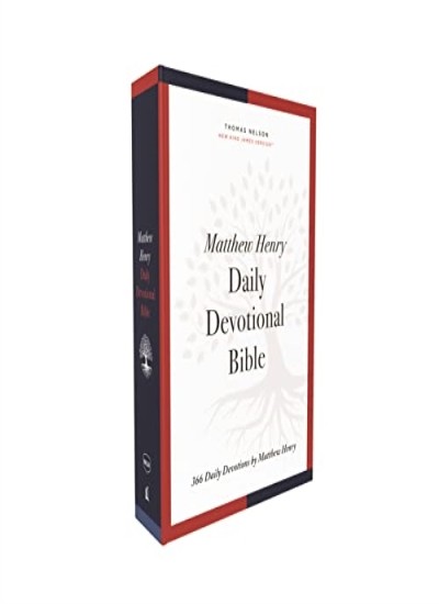 NKJV, Matthew Henry Daily Devotional Bible, Paperback, Red Letter, Comfort Print: 366 Daily Devotions by Matthew Henry - Image 2