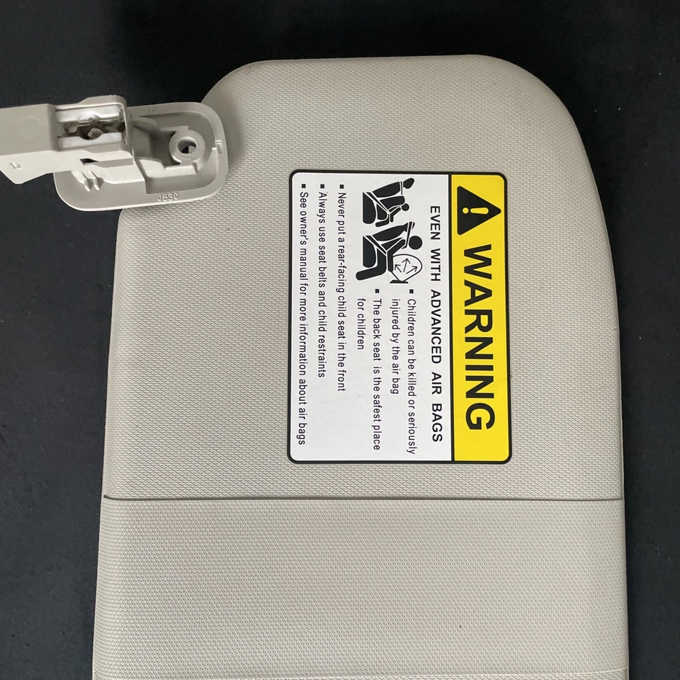 Mazda CX-5 2013-2016 techo parasol izquierdo y derecho parasol conjunto de pares gris Foto 2 de 4