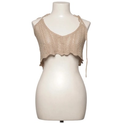 Esotiq, Neckholder Top, Größe: S, 43129, Beige, Acryl/Polyamid, Sonstiges #S1F
