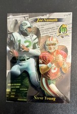 1996 Topps - Steve Young, Joe Namath #JNSY