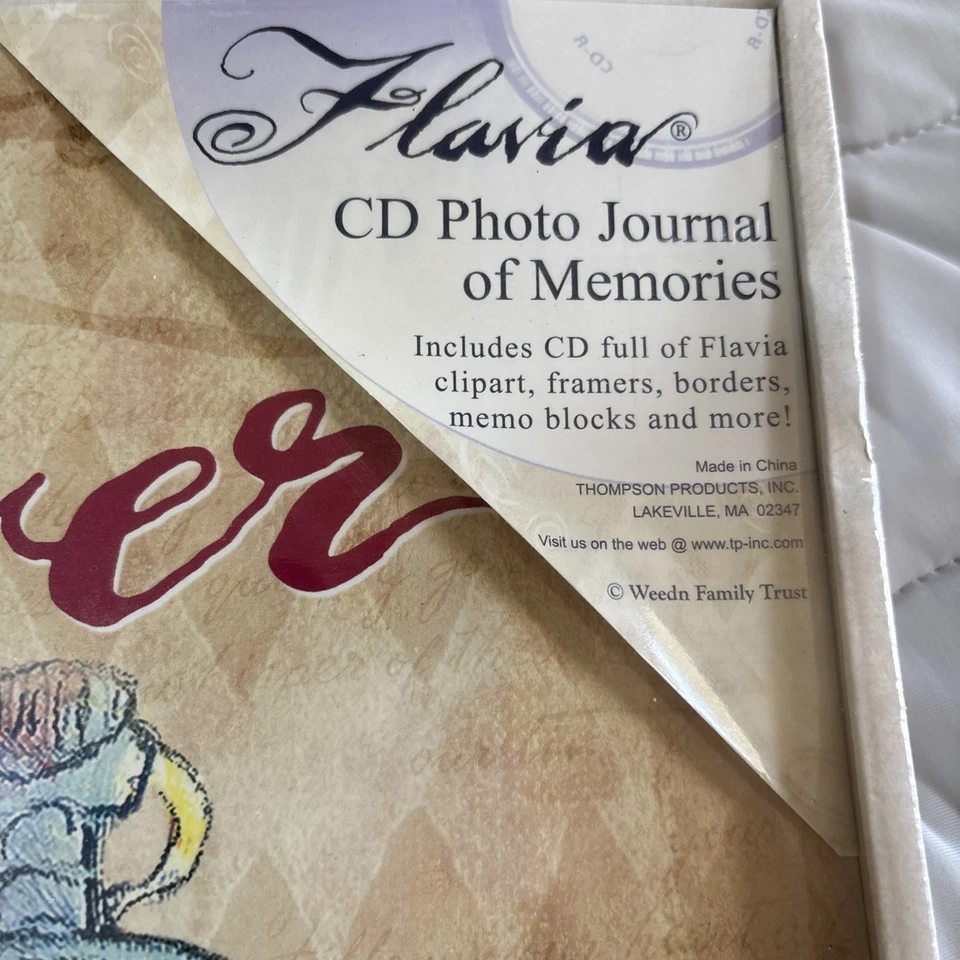 FLAVIA CD Photo Journal of Memories New and Unused - Image 4 of 4