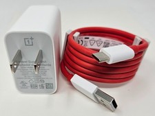 OnePlus Warp Fast Charging Power Adapter 18W, USB-C Cable for OnePlus 7 Pro 7T