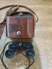 Rare Antique 1922 Carl Zeiss Jena TELETUR 6x15 Binoculars ( fernglas)