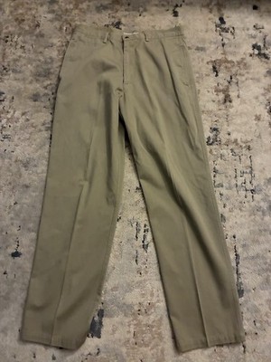 Bugle Boy Men's Vintage Pants 36x34 Beige