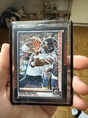 2025 Panini Donruss Optic Rome Odunze Black Pandora /25