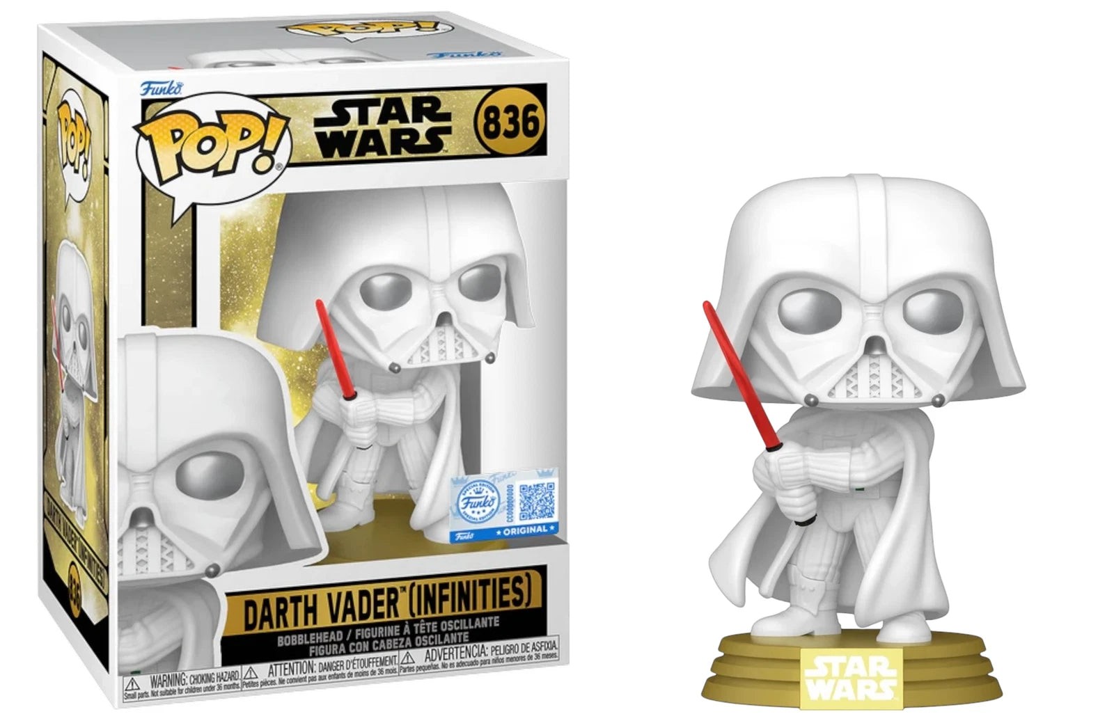 Funko Pop! Darth Vader (Infinities) Star Wars Legends #836