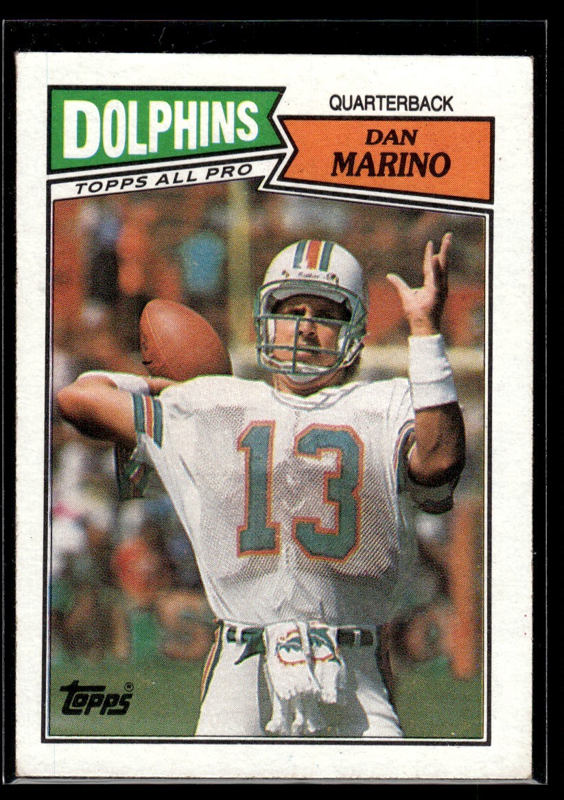 1987 Topps Dan Marino Miami Dolphins #233