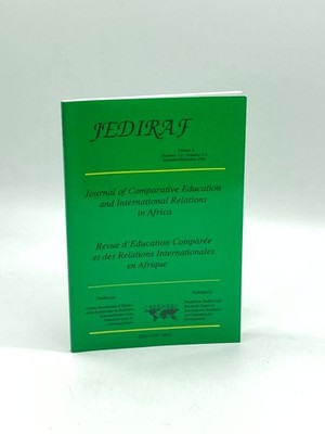 JOURNAL of Comparative Education and International Relations in Africa JEDIRAF