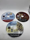 Final Fantasy X , XII and X-2 Lot Of 3 PS2 Games Disc Only Tested