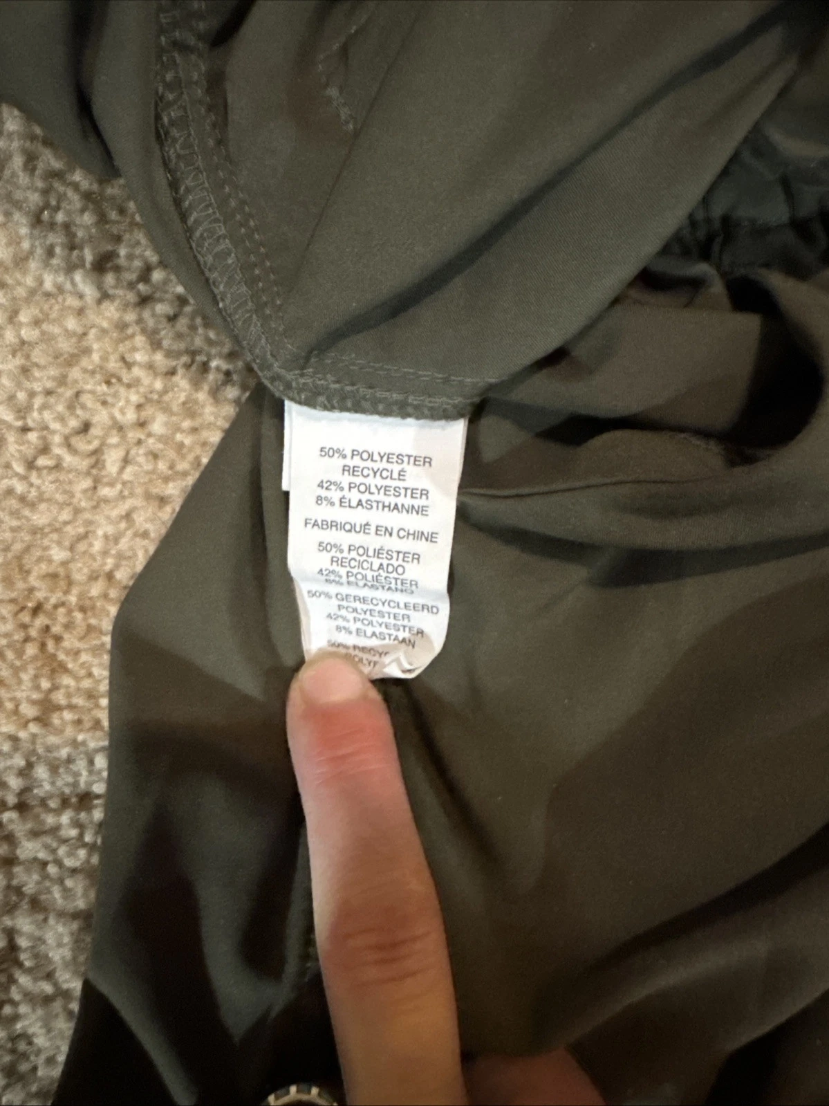 vuori performance jogger pockets euc pants