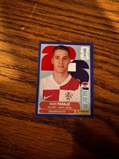 2026 Panini FIFA World Cup Stickers Blue Border #CRO 14 Mario Pasalic