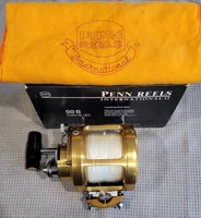 Penn International 50S 2-Speed Reel W/Updated Drag & Freespool Made In USA