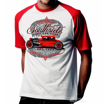 T-Shirt Rockabilly Hot Rod Kustom Speed Garage Shop Oldschool Auto *1283